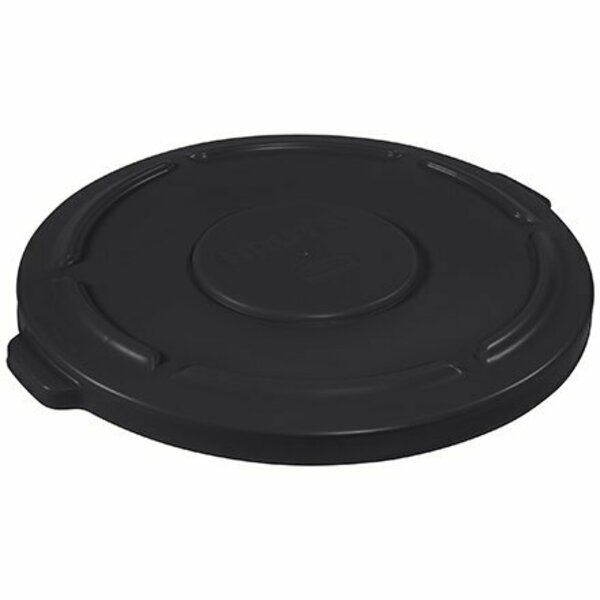 Bsc Preferred Rubbermaid Brute Flat Trash Can Lid - 55 Gallon, Black H-1050BL